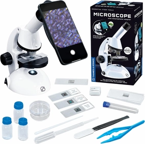Version Control Microscope with Smart Phone Adapter