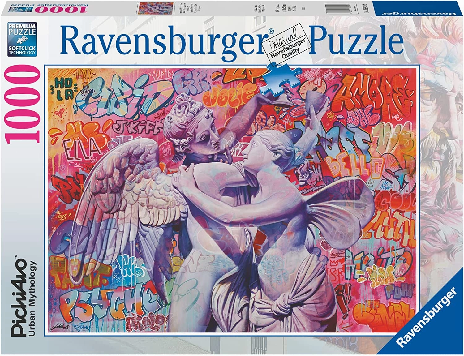 Seasonally Rare Cupid and Psyche in Love 1000pc Puzzle