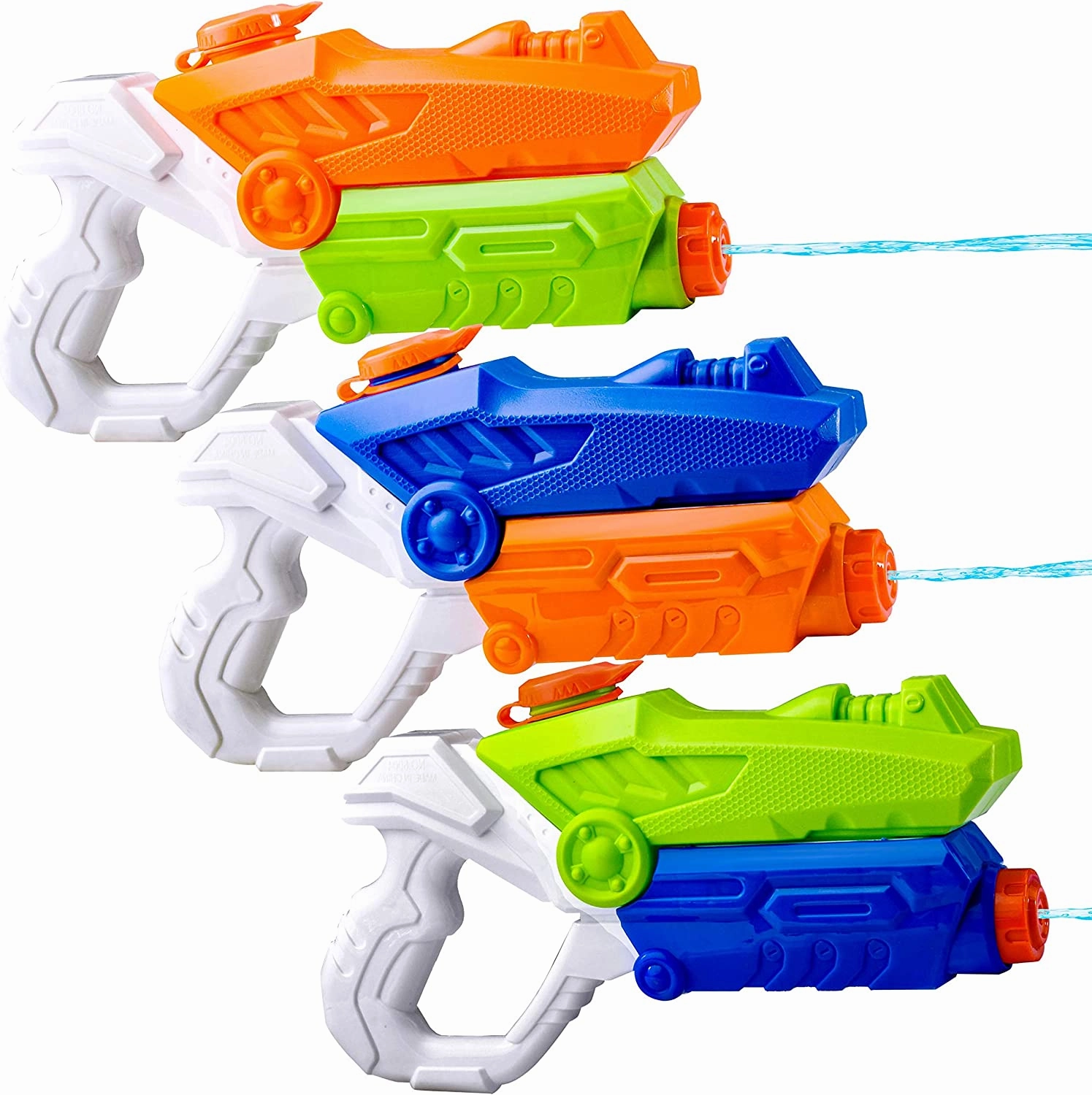 Medium Water Pump Hand Blasters, 3 Pcs Experience Enhancement