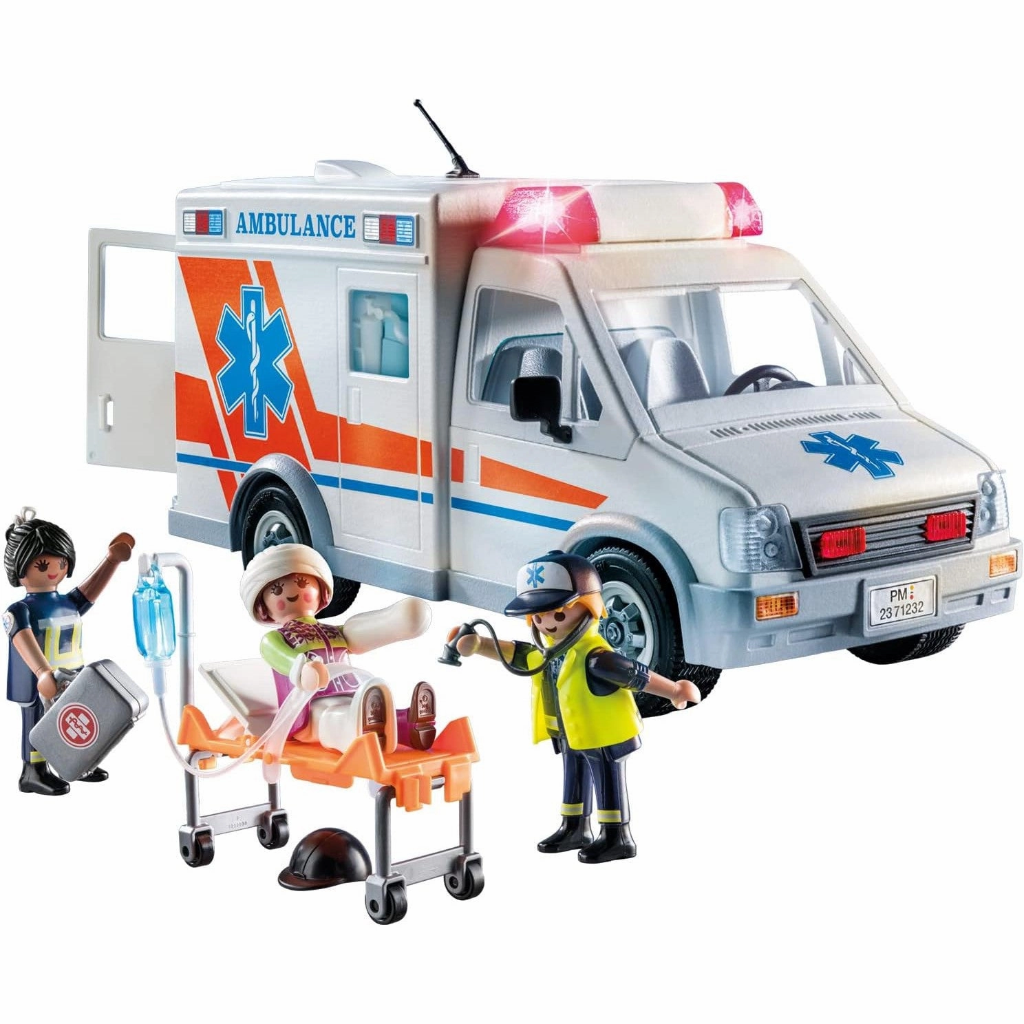 Phthalate free Playmobil 71232 - Ambulance