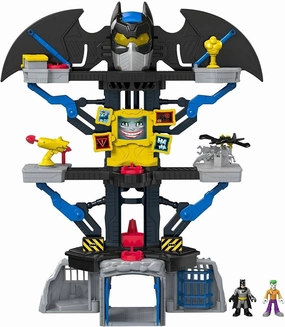 Pinnacle Success Imaginext DC Super Friends Transforming Batcave Playset