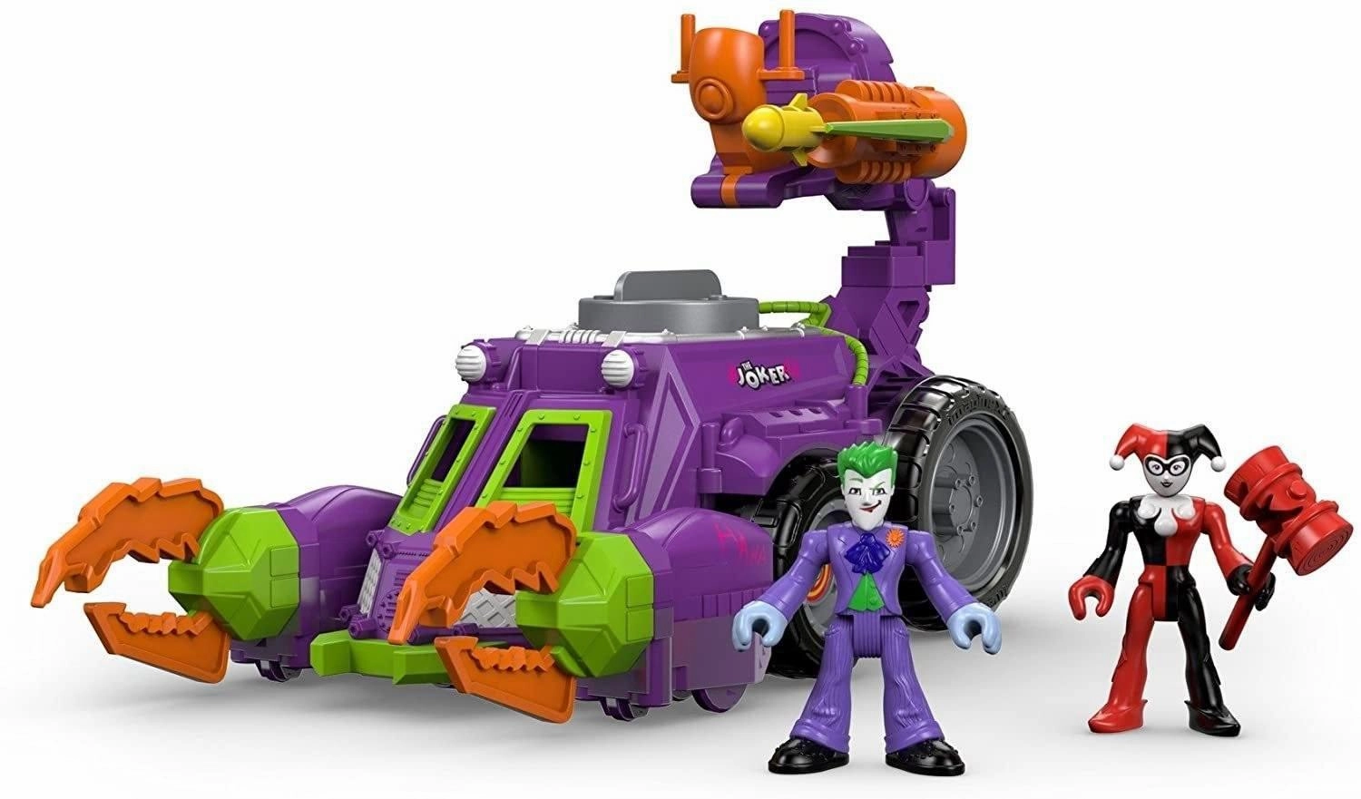 Social Phenomenon Achievement List Imaginext DWV56 Joker and Harley Quinn Battle Vehicle
