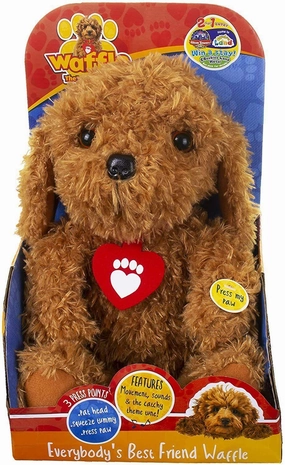 Waffle the Wonder Dog 3403 Interactive Soft Toy Segment Leader