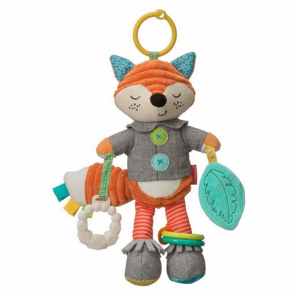 Infantino Go Gaga Playtime Pal - Fox Hard Plastic Little Award