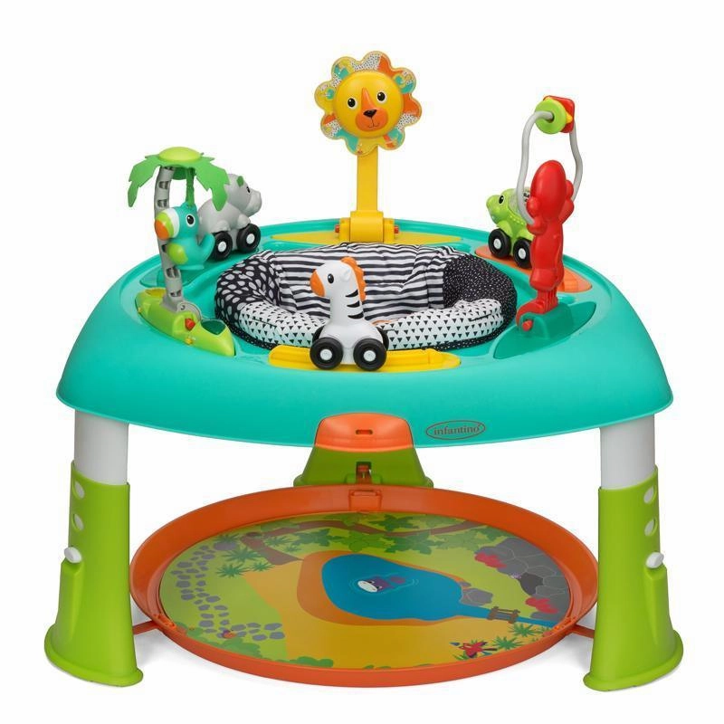 Progressive Values Nonprofit Support Infantino Sit, Spin & Stand Entertainer, 360 Seat & Activity Table