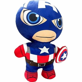Inflate-A-Heroes Inflatable Plush - 30-Inch Captain America Position Maker Galaxy Explorer