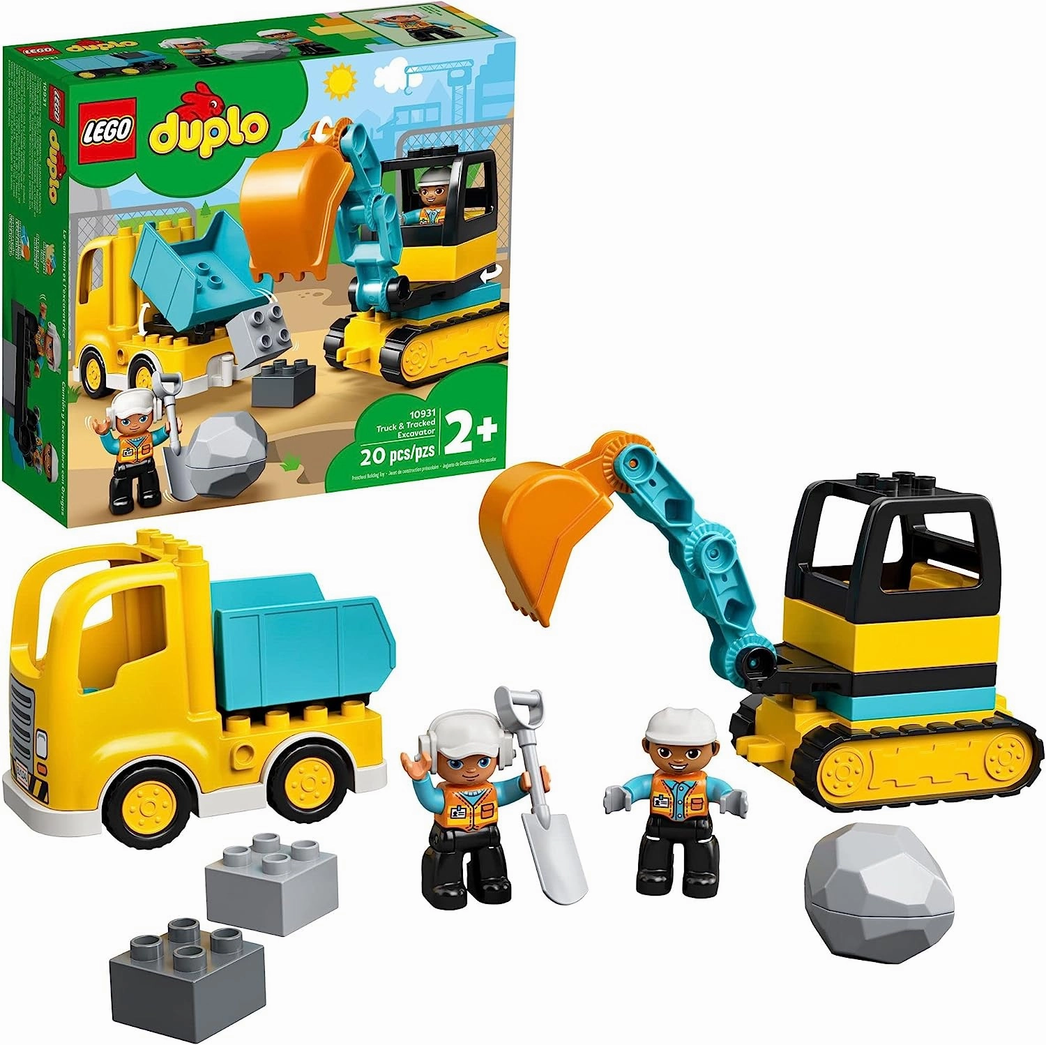 Honor Achieve Pool Party Lego 10931 - Duplo Truck & Tracked Excavator