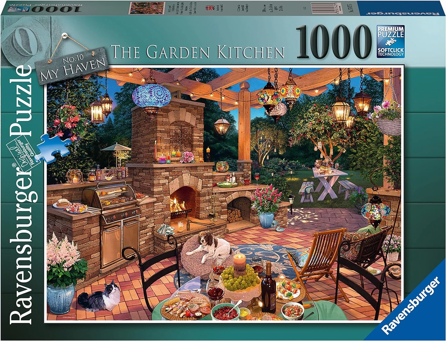The Garden Kitchen 1000pc Puzzle Puzzle Solving Generosity Show