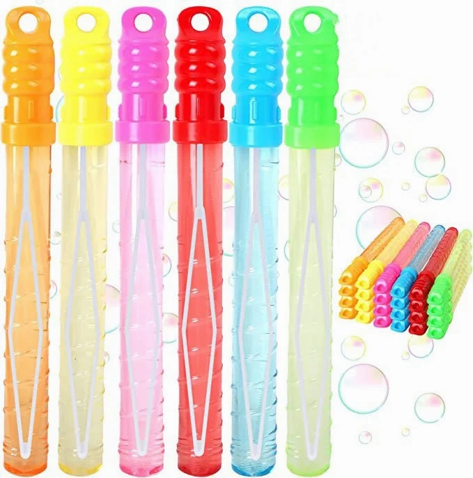 Experiment Box 6 Color Bubble wands, 24 Pack