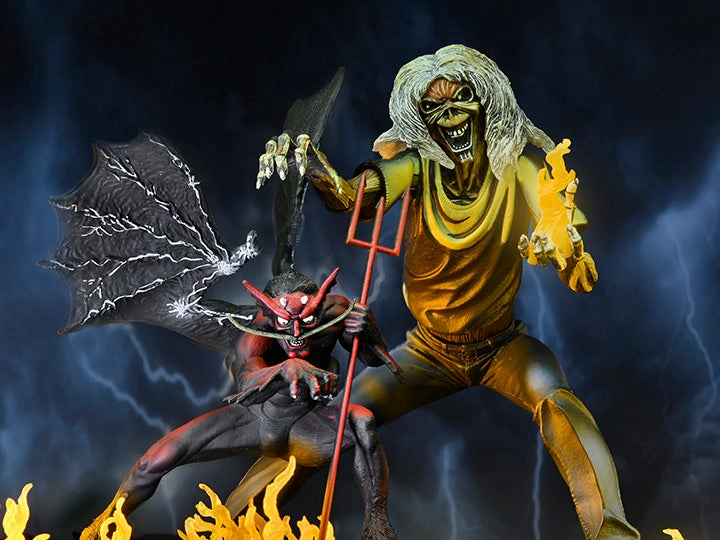 Whimsical Displays Charming Crafts Iron Maiden Ultimate Number of the Beast 40th Anniversary Eddie Figure