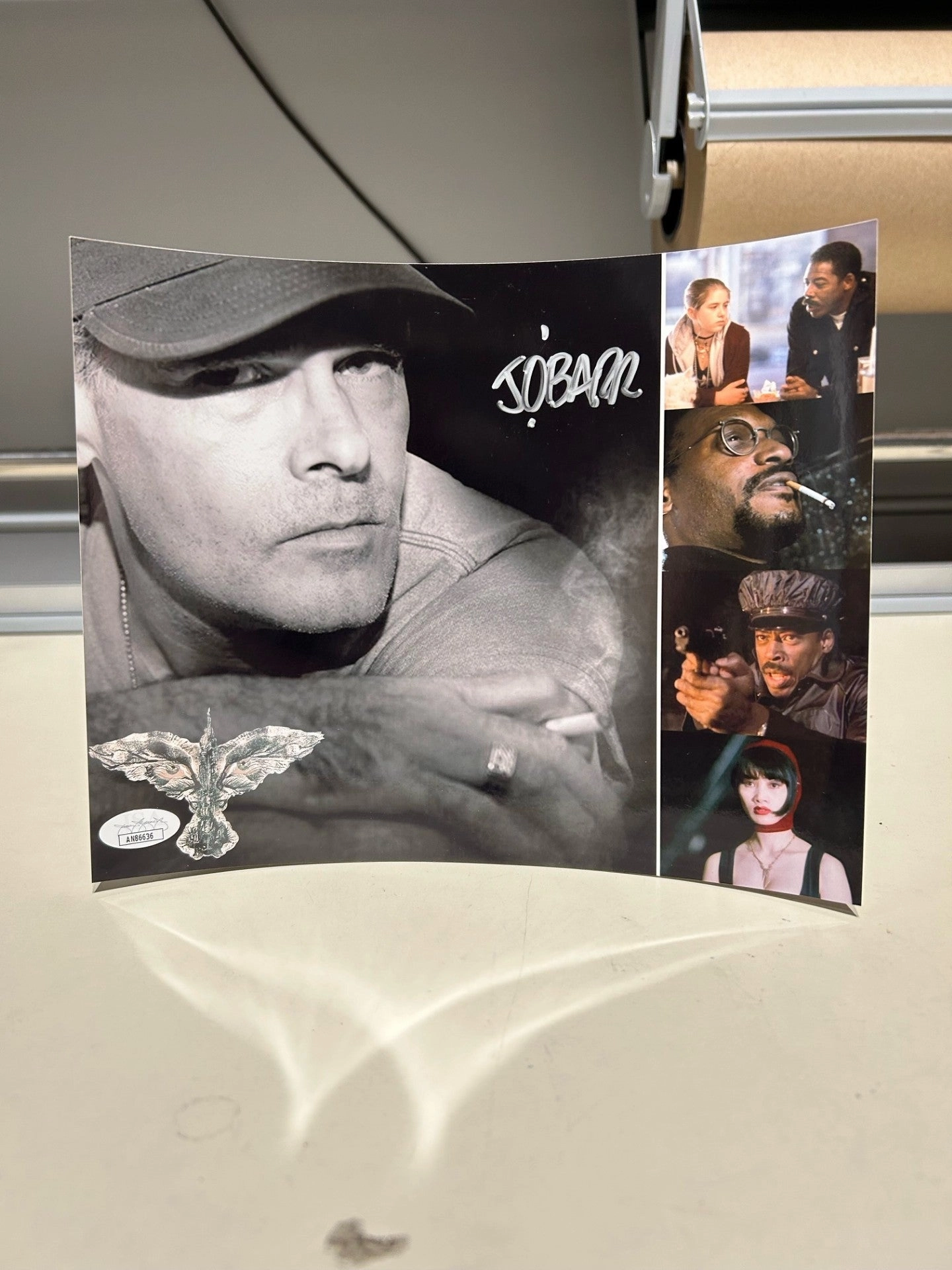 James O'Barr - The Crow 8x10 Autograph Framed Playful Displays