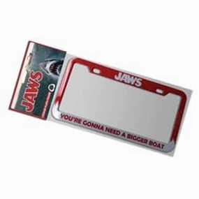 Jaws - Bigger Boat License Plate Frame Playful Designs