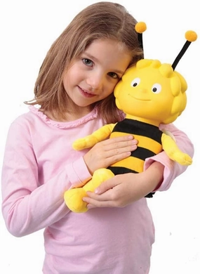 Maya the Bee Sweet Dreams Plush Inventor Network Two-Tone Style