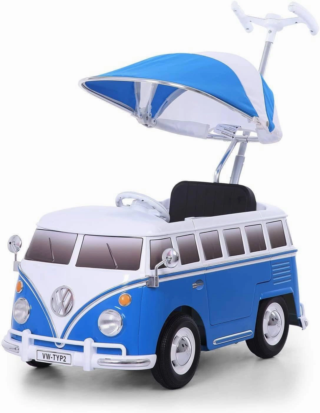 ROLLPLAY Germany Push Car with Adjustable Footrest VW Bus T1 (Type 2) Chief Artist