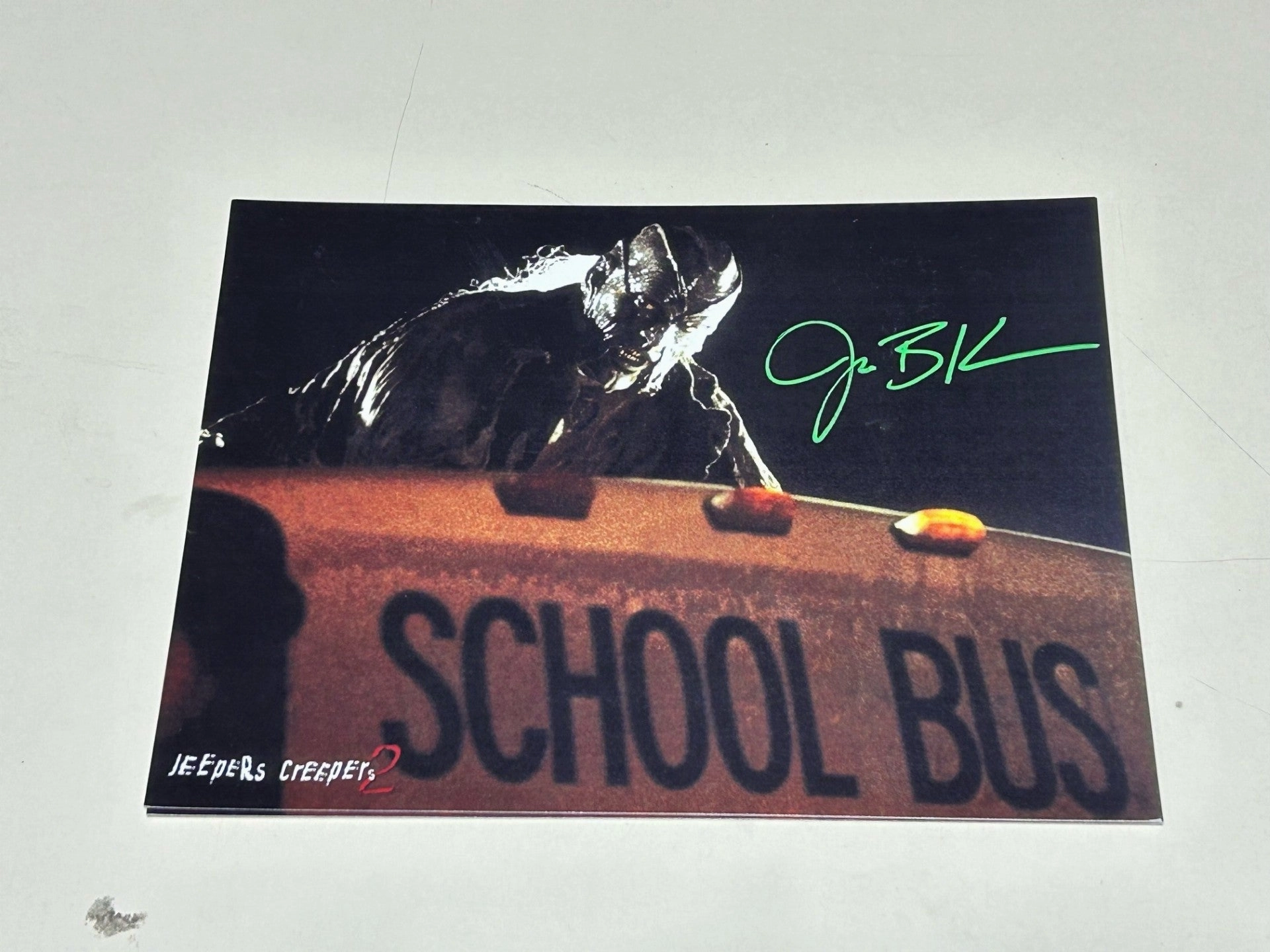 Frightening Accents Jonathan Breck Autographed 8x10 - V2