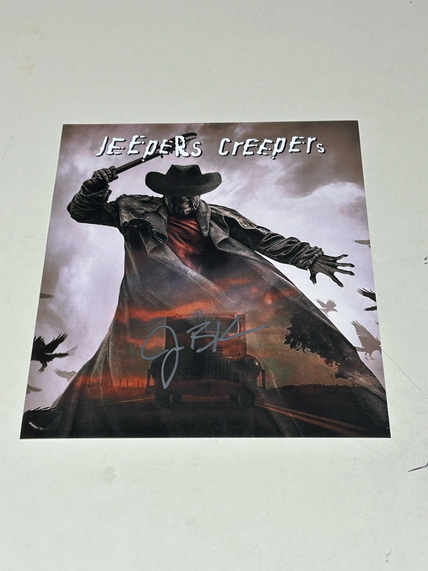 Jonathan Breck Autographed 8x10 - V7 Haunted Party Eerie Displays