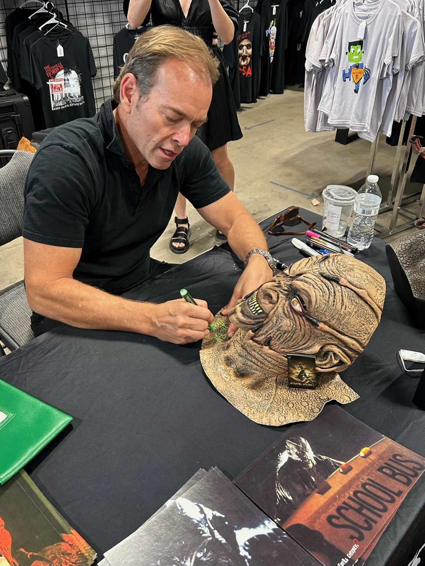 Mysterious Supplies Monster Masks Jonathan Breck Autographed Jeepers Creepers Mask