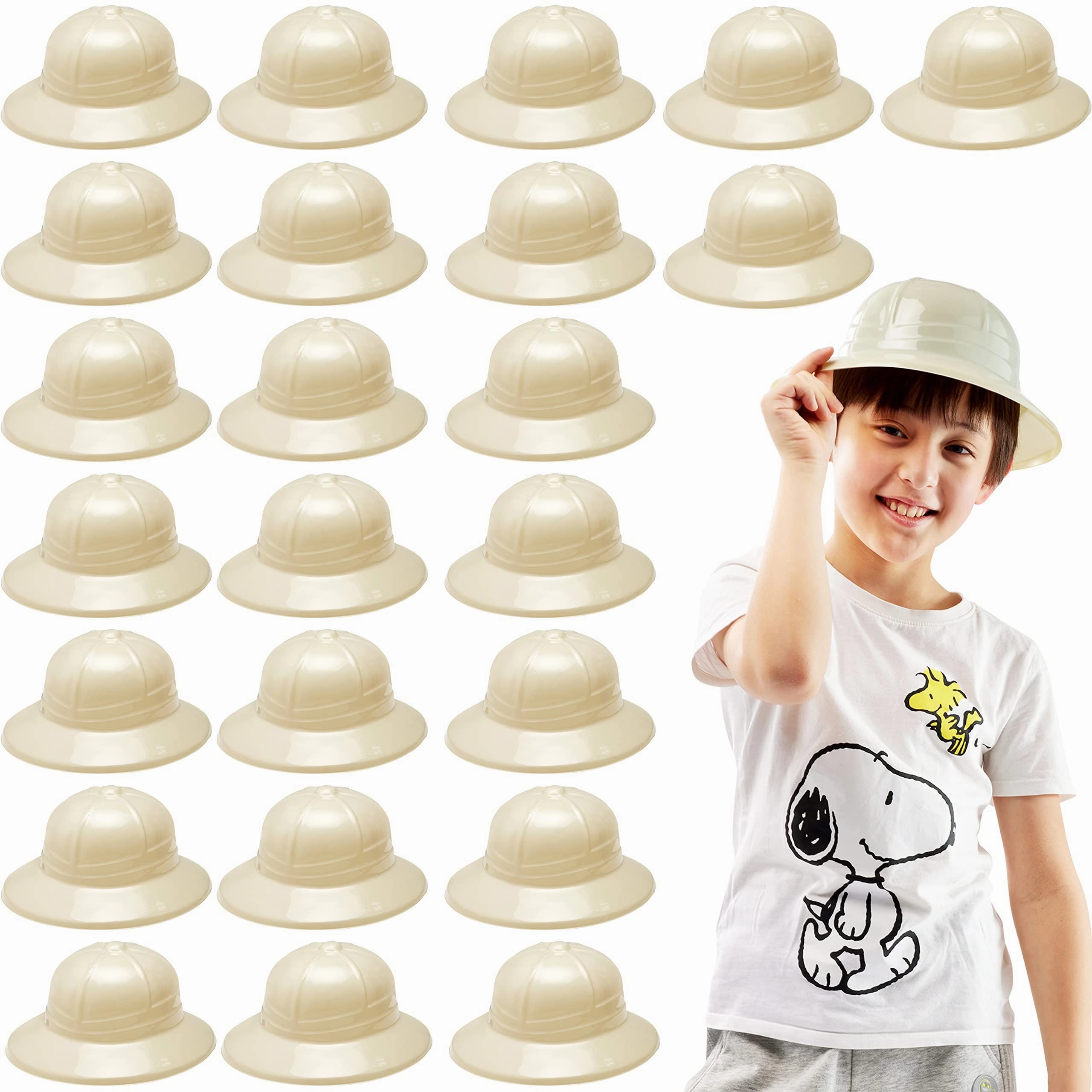 Jungle Theme Animals Explorer Party Hat, 24 Pcs Whimsical Props Charming Crafts