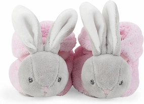 Kaloo K969573 Plume Booties Rabbit Pink Professional Member Customer Favorite