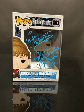 Kat Cressida Signed Funko Pop Haunted Mansion Constance Hatchaway Spooky Props