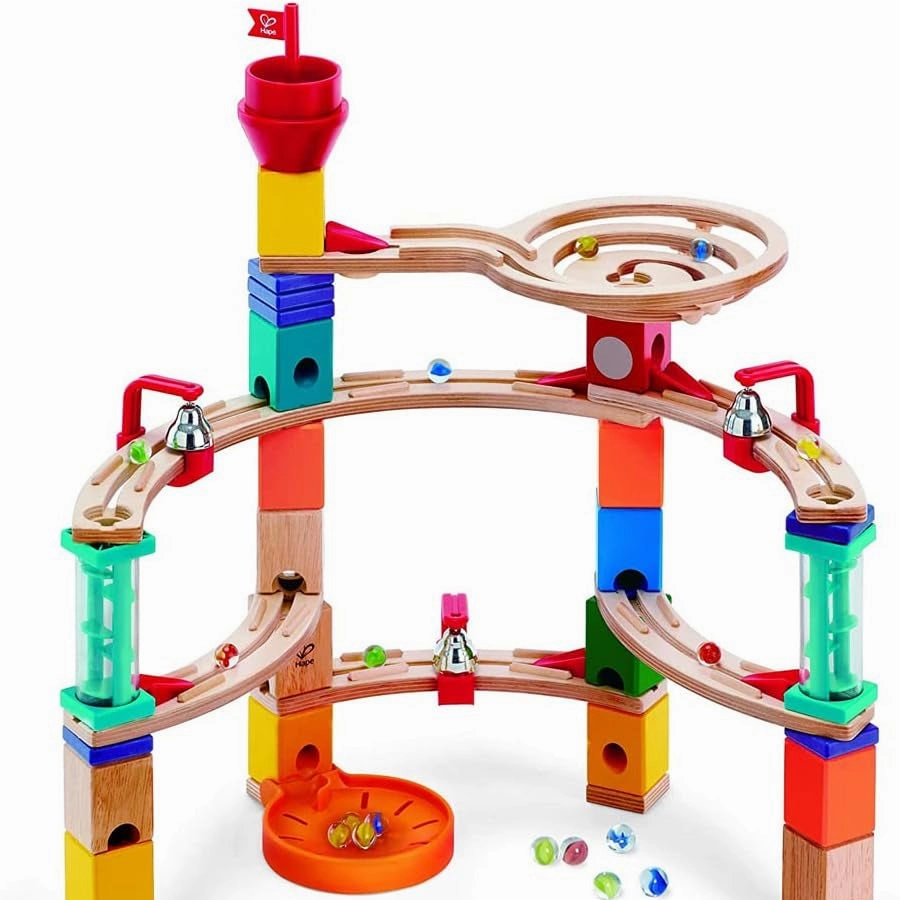 Quadrilla Castle Escape Marble Run Photography Fun Train Set