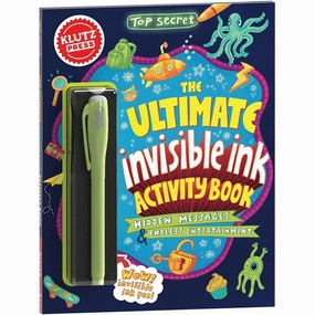 The Ultimate Invisible Ink Activity Book Self Esteem Generosity Practice