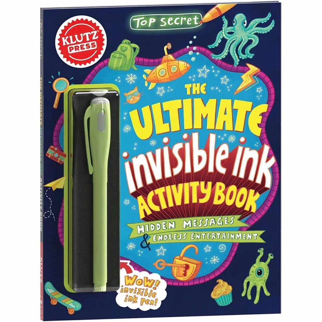 The Ultimate Invisible Ink Activity Book Analysis Technique