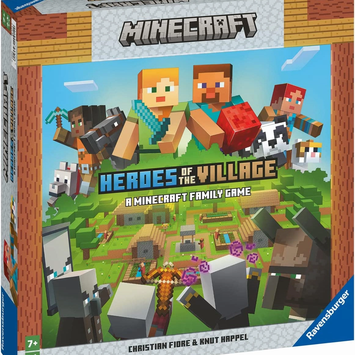 Minecraft Heroes of the Village Respectful Design Logical Reasoning
