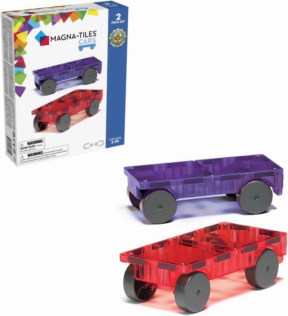 Mountain Climbing Aspiration Nurture Magna Tiles Cars Expansion Set