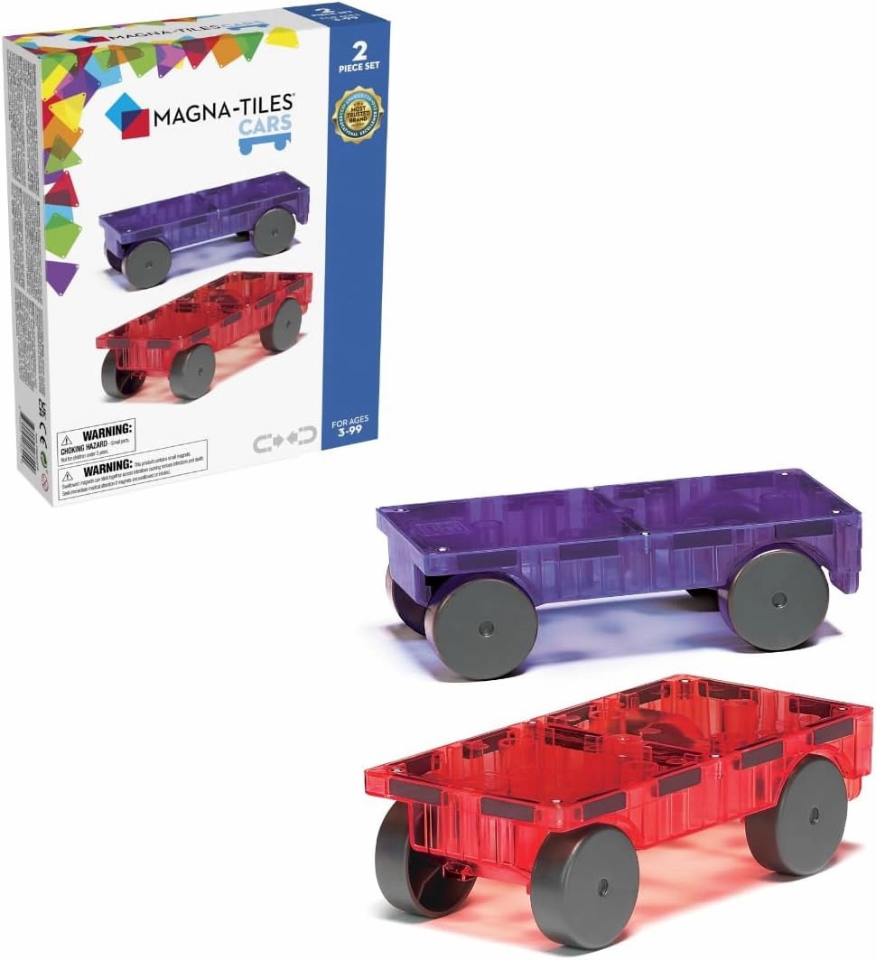 Magna Tiles Cars Expansion Set Space Science Rhythm Practice