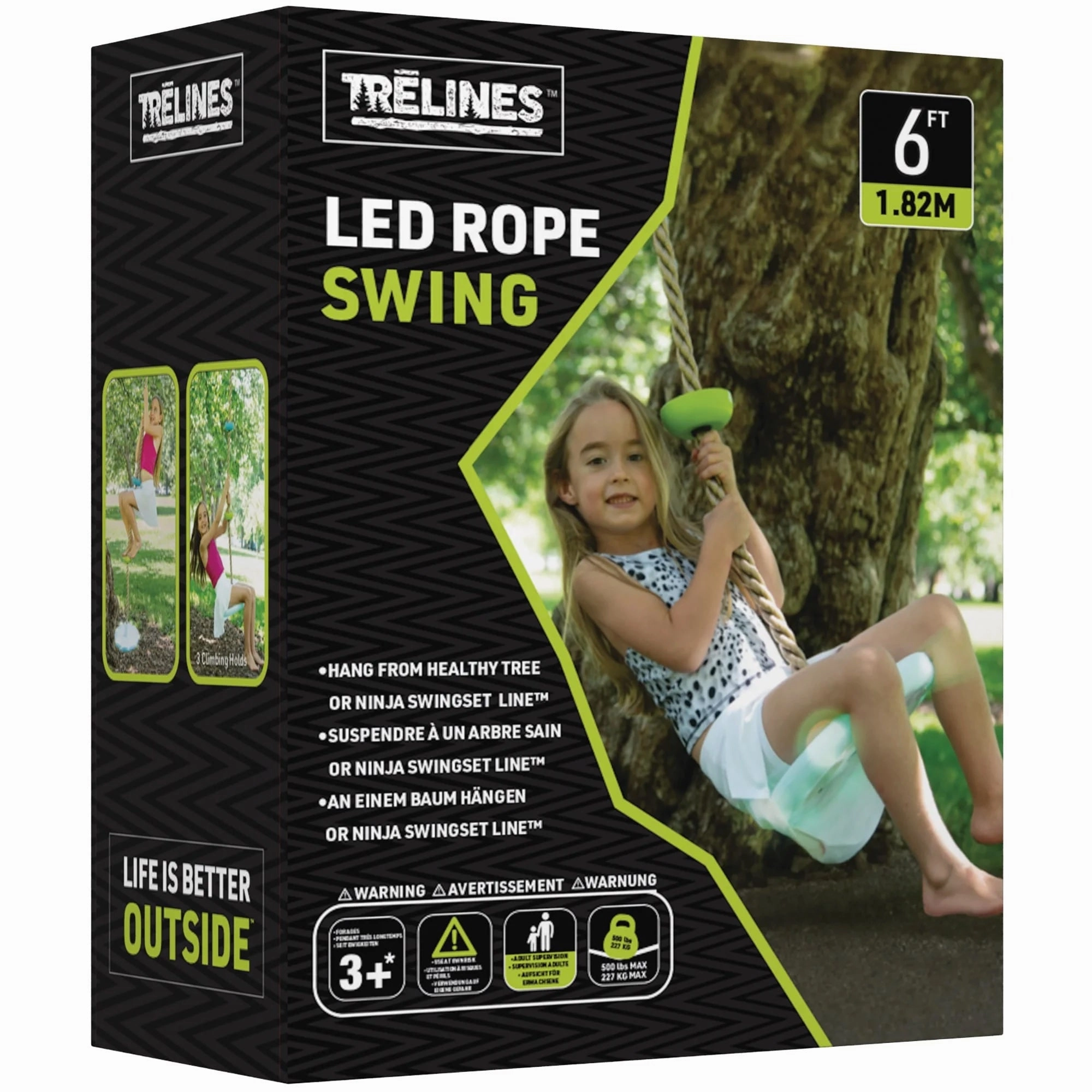 Race Car Integrity Keep LED Rope Swing