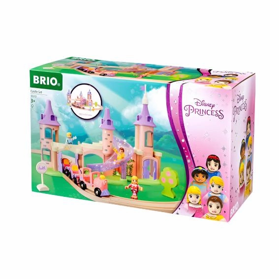 Law Abide Disney Princess Castle Train Set