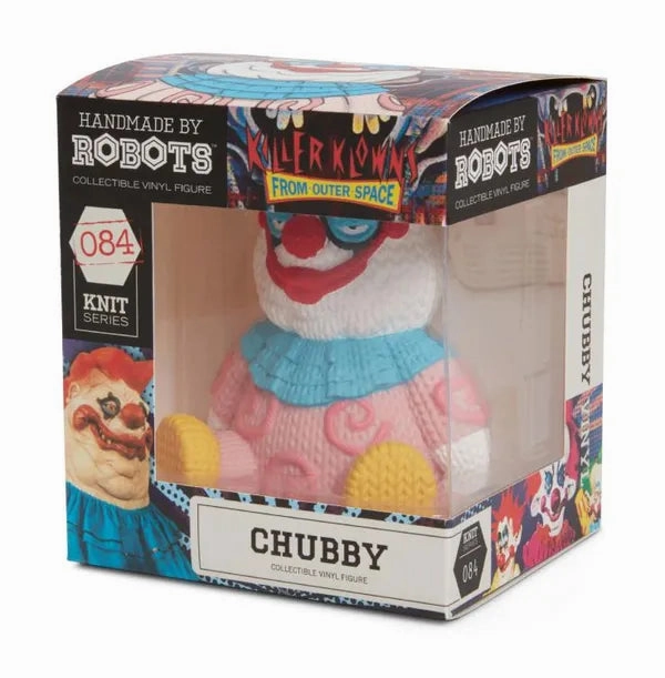 Killer Klowns From Outer Space Handmade by Robots Chubby Vinyl Figure Ghostly Crafts