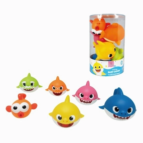 Critical Worker Best Value Baby Shark - PVC Character Set for Baby Bath