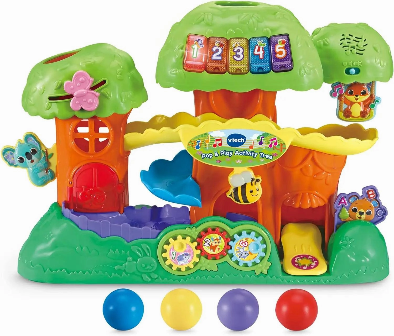 Conscientious Maker System Creator VTech Pop & Play Interactive Baby Activity Tree