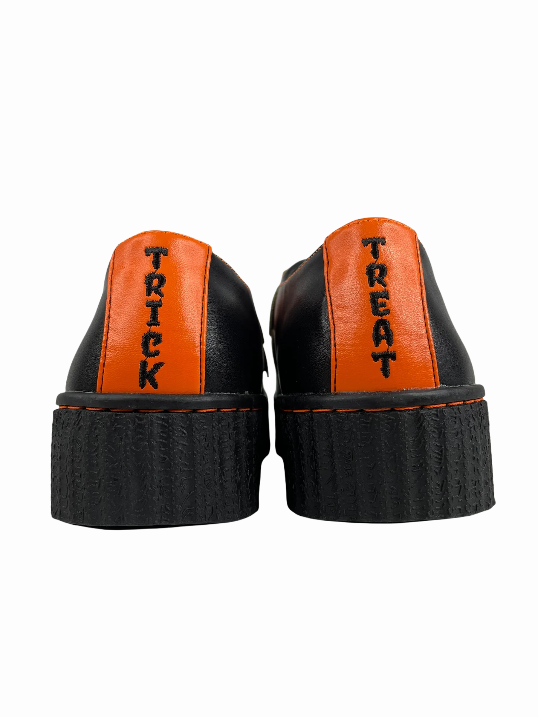 Krypt Jack Trick or Treat Black/Orange Matte Shoes narrow-fit mountain climbers' hiking boots