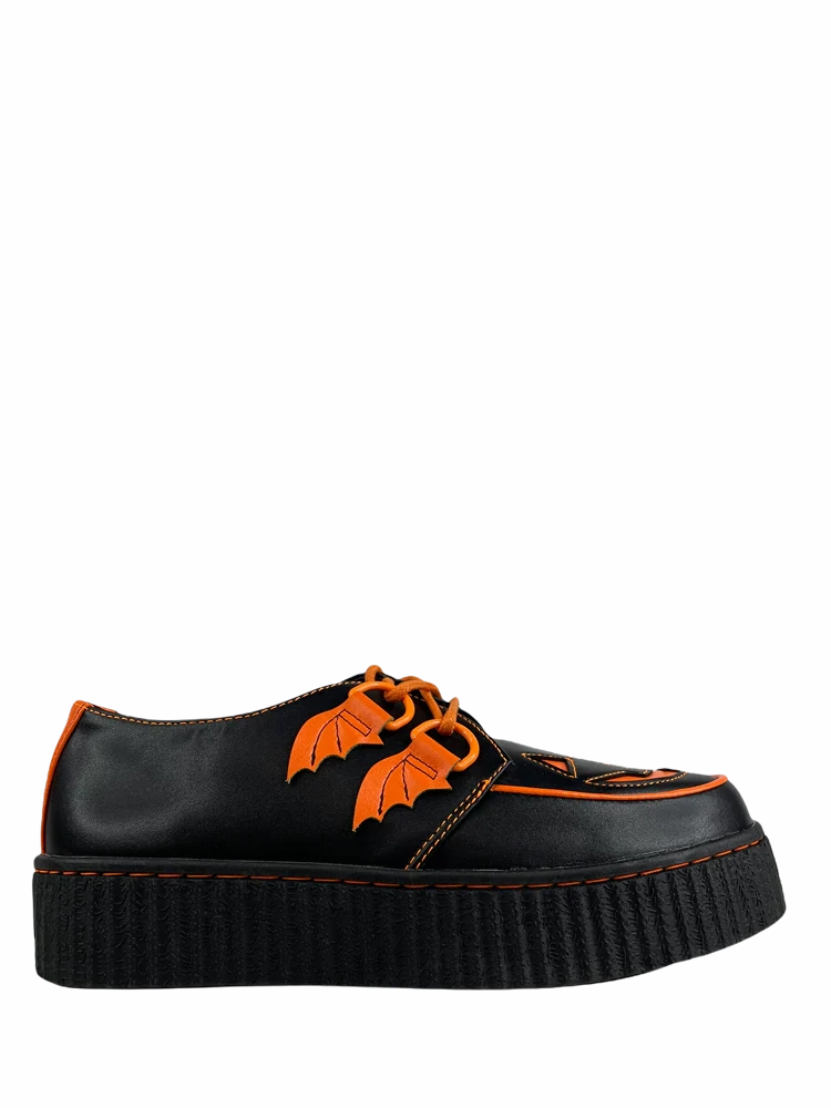 Anti Static Construction Krypt Jack Trick or Treat Black/Orange Matte Shoes