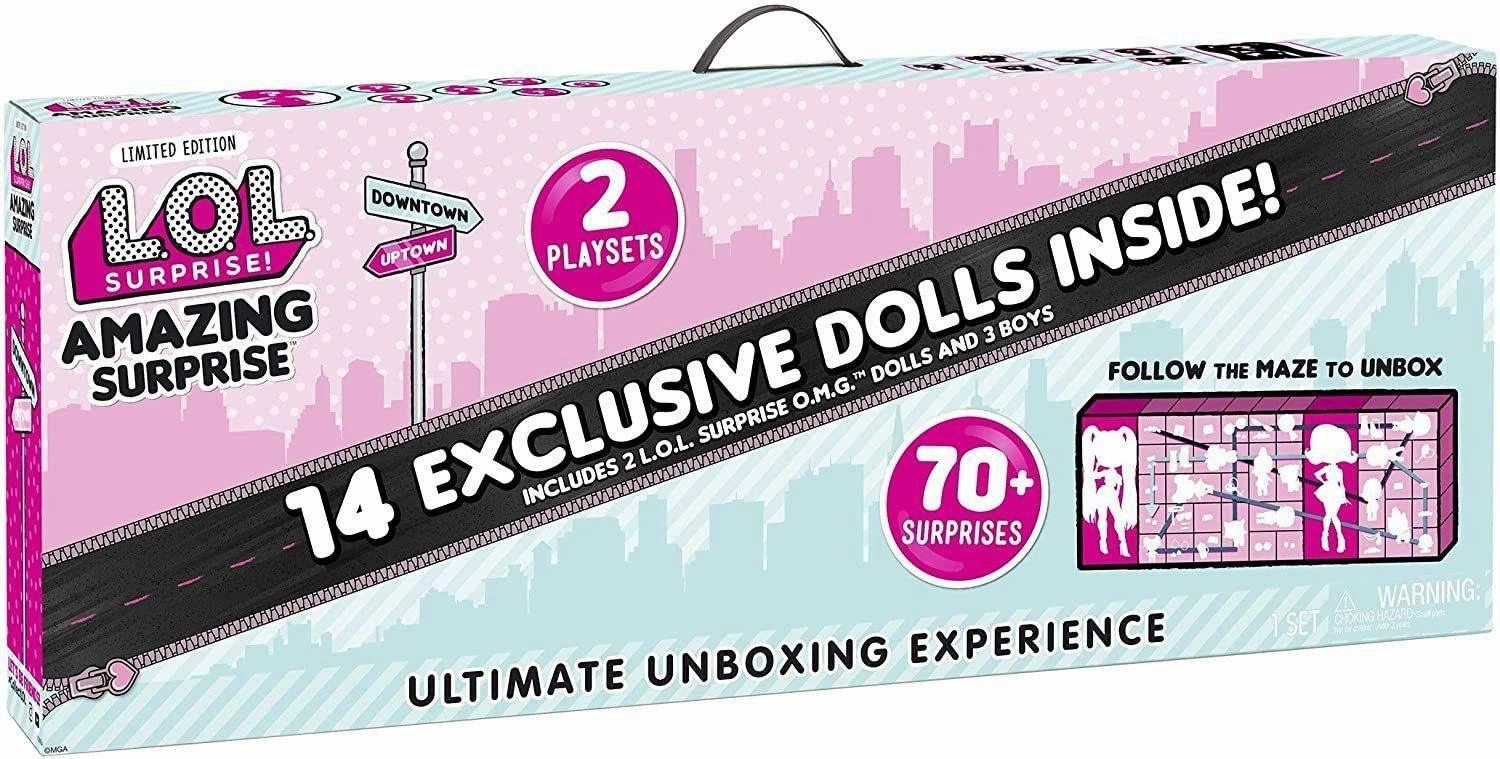 L.O.L. Surprise! Amazing Surprise with 14 Dolls, 70+ Surprises Strategic Planning Rage Mode