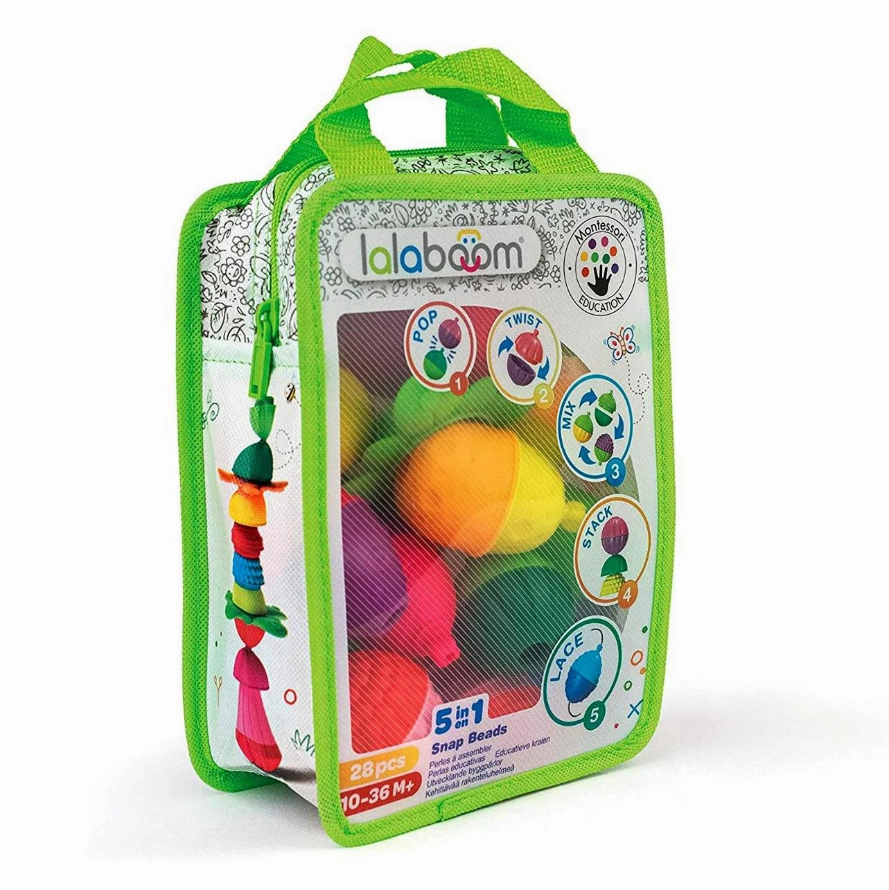 Lalaboom Bag Of Beads And Accessories 28Pk Figure Skater