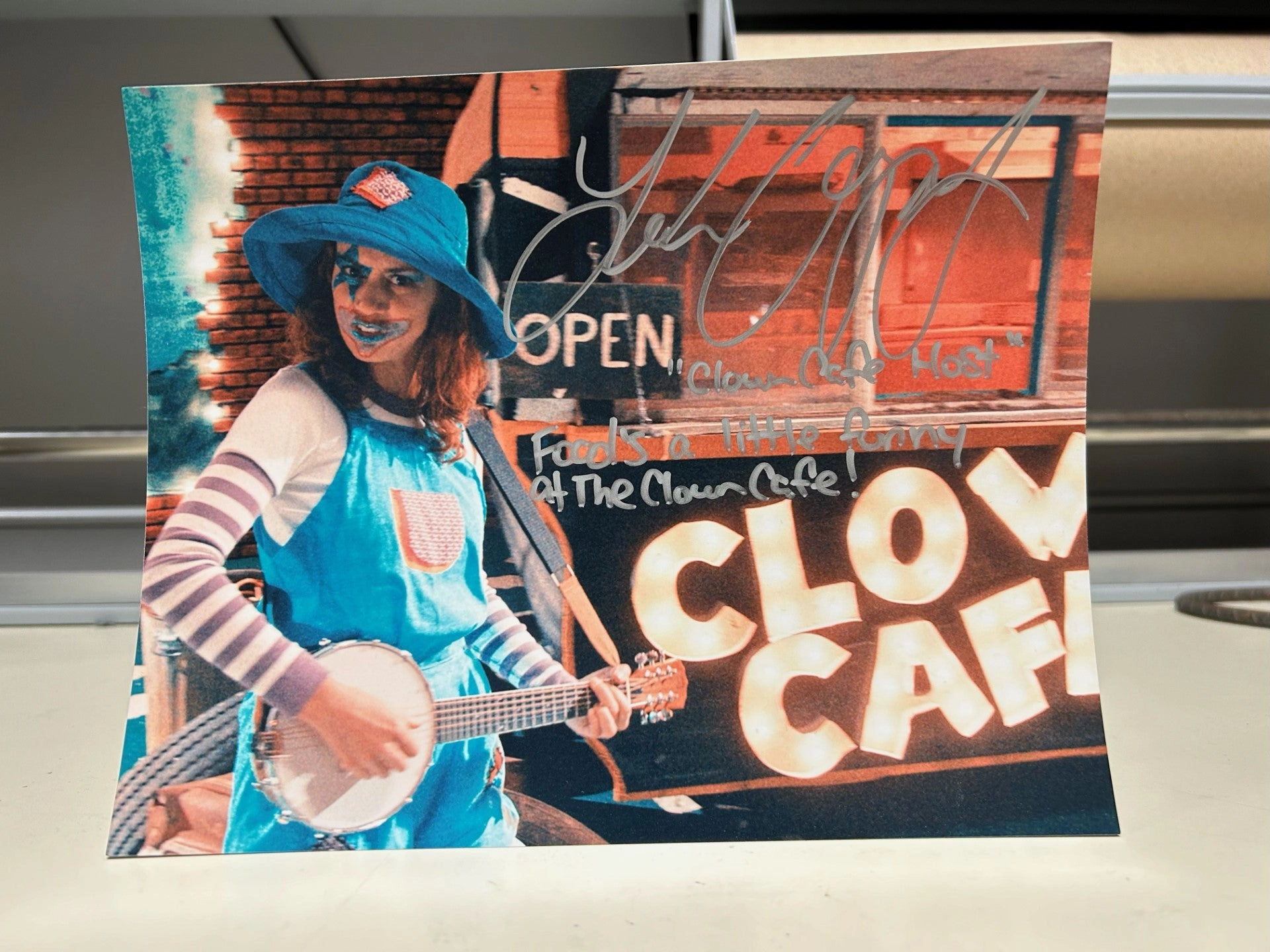 Haunted Figures Fantastic Ornaments Leah Voysey 8x10 Autograph