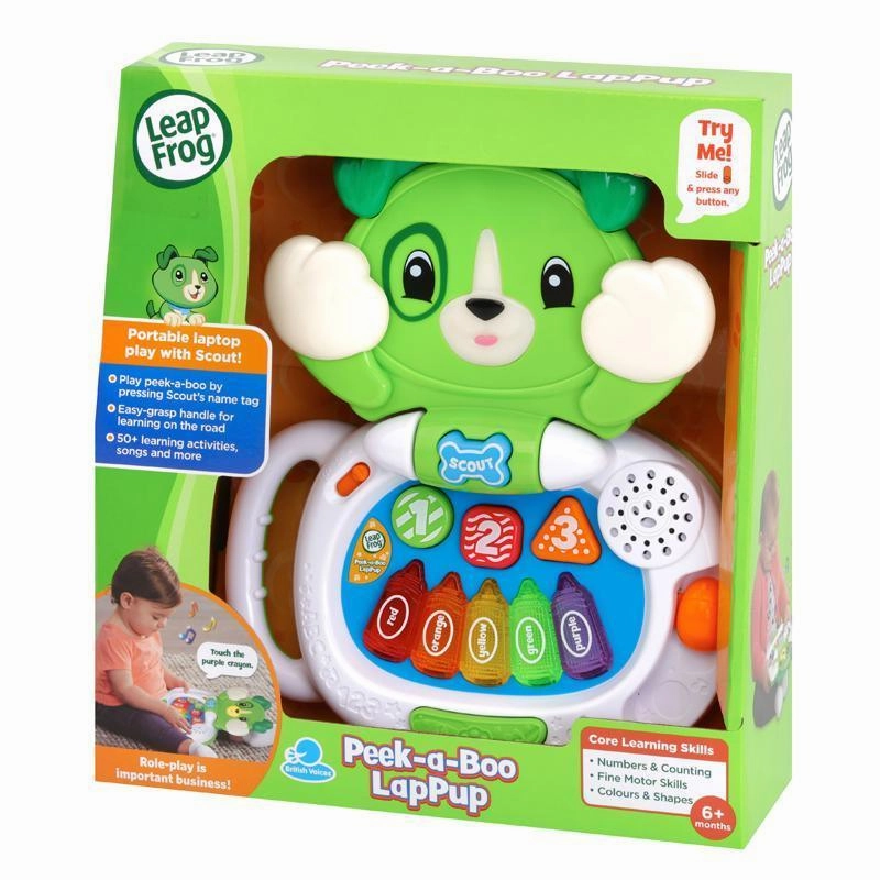 Open World LeapFrog Peek-a-Boo LapPup Scout