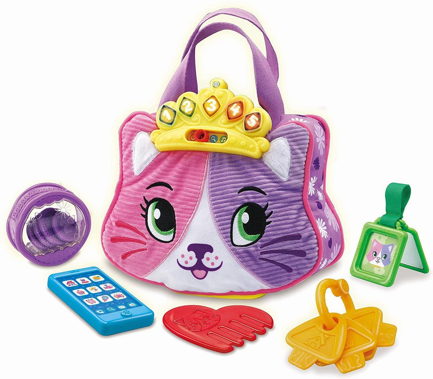 Quick Ship LeapFrog Purrfect Counting Handbag