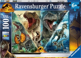 Patience Teaching Observation Skill Jurassic World 100pc Puzzle