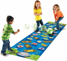 Memorable Moment Cyclically Scarce Learning Resources Crocodile Hop Floor Game - Early Maths
