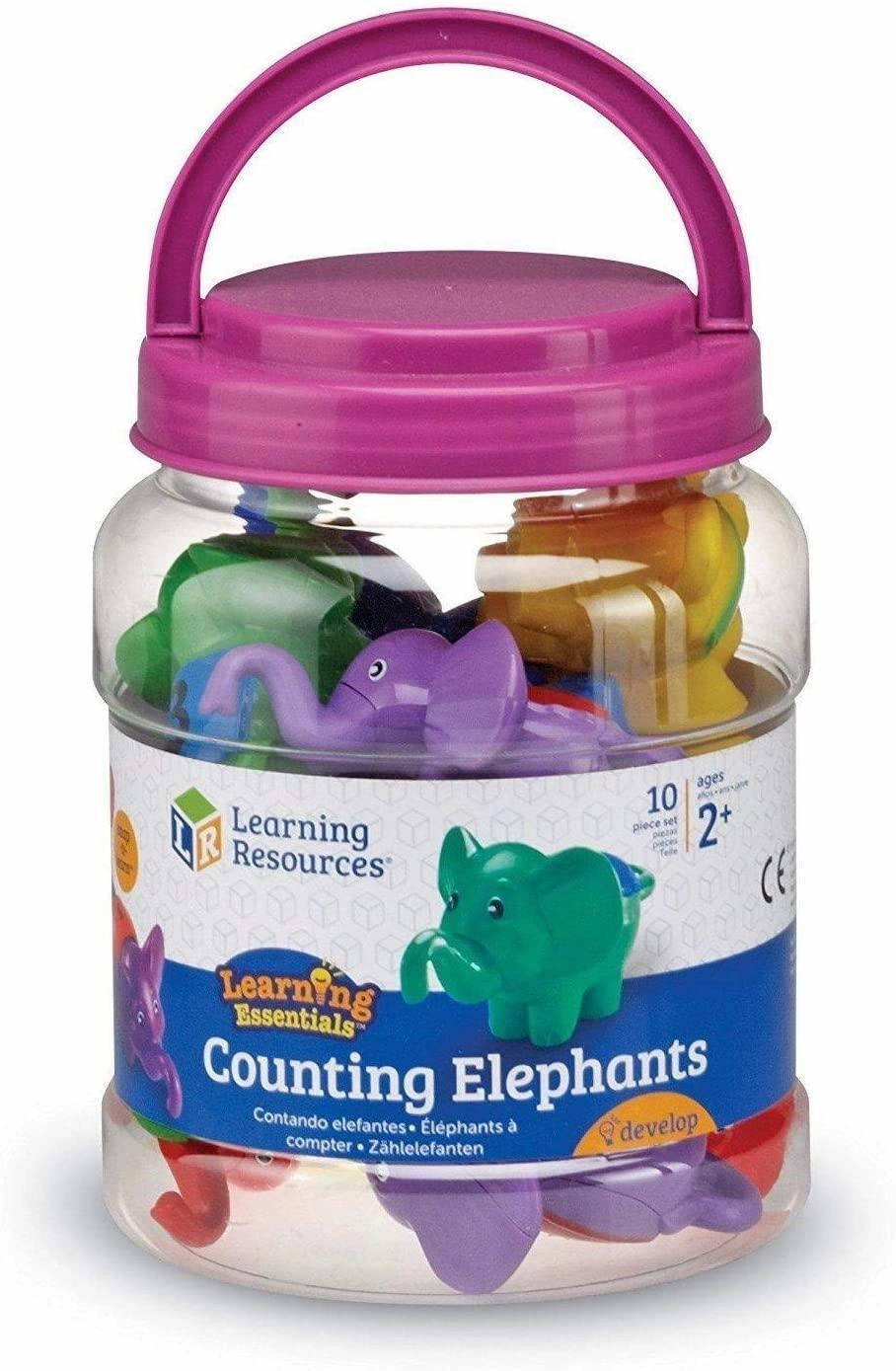 Real World Player Agency Learning Resources Snap-n-Learn Counting Elephants