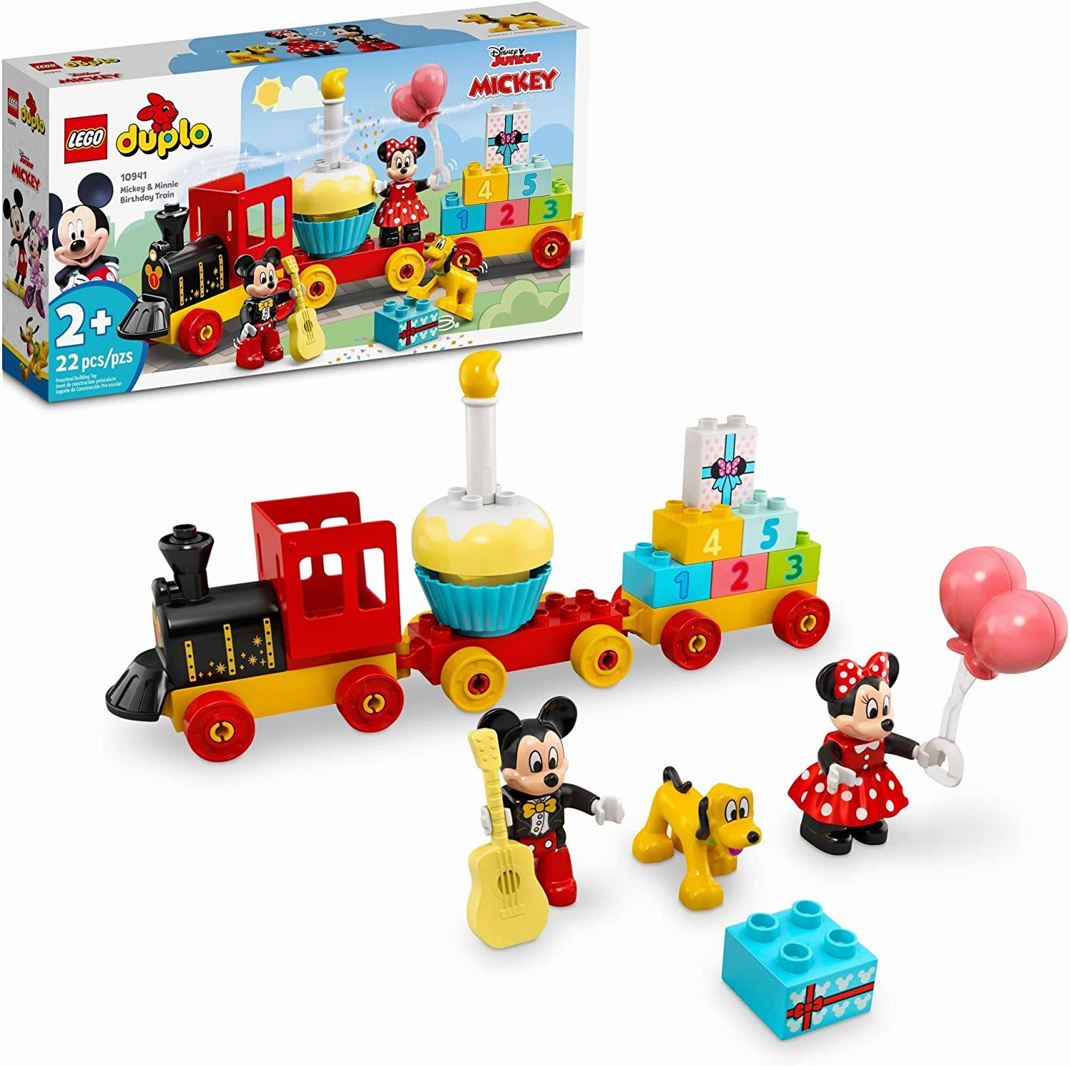 Reading Readiness Lego 10941 - Duplo Mickey & Minnie Birthday Train