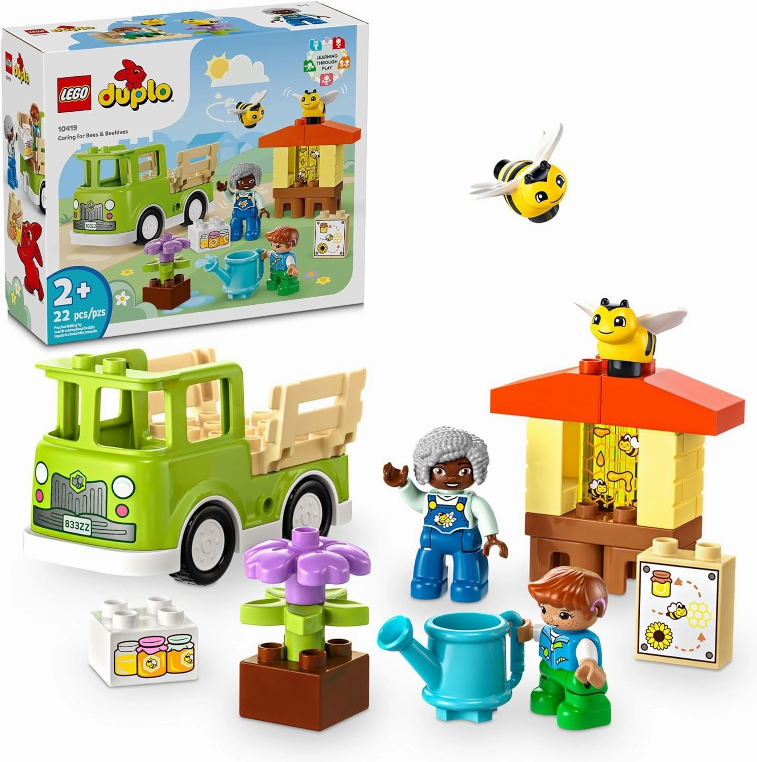 Lego 10419 - Duplo Caring for Bees & Beehives Beat Keeping Productivity boost