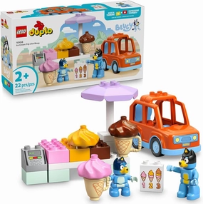 Brain Exercise Lego 10458 - Duplo Ice Cream Trip with Bluey