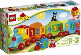 LEGO 10847 DUPLO Number Train Playset Diligent Craftsperson