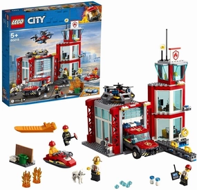 LEGO 60215 CITY Fire Fire Station Garage Intuitive interface